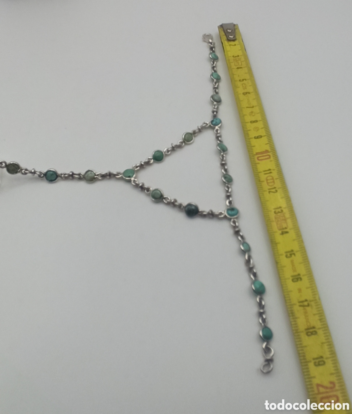 Joyeria: Pulsera / Anillo Plata con Turquesas - Foto 3