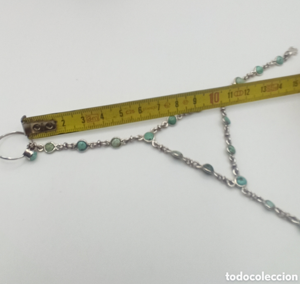 Joyeria: Pulsera / Anillo Plata con Turquesas - Foto 4