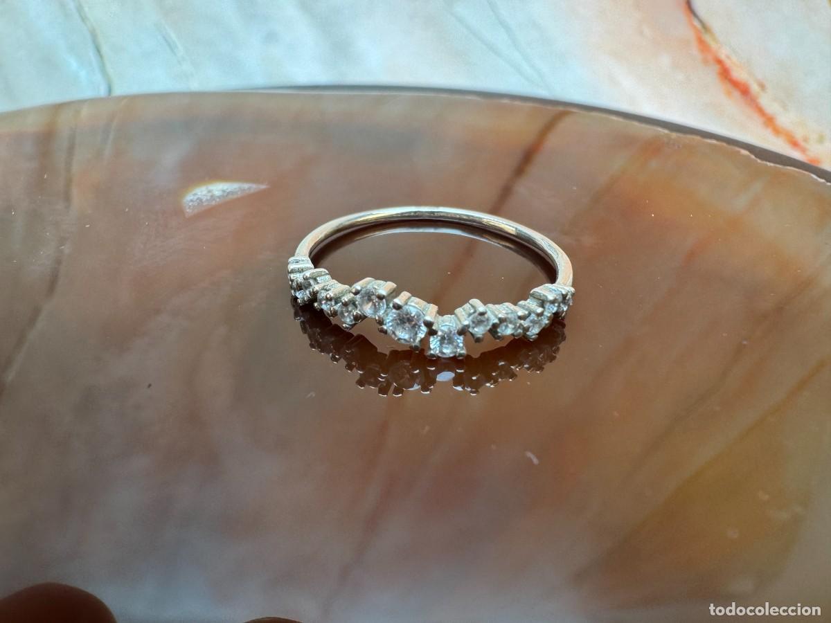 Joyeria: Anillo vintage de plata con el sello 925