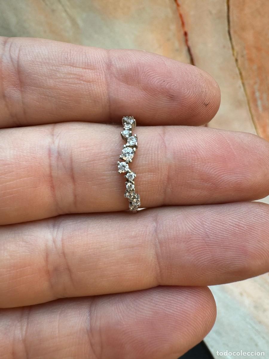 Joyeria: Anillo vintage de plata con el sello 925 - Foto 3