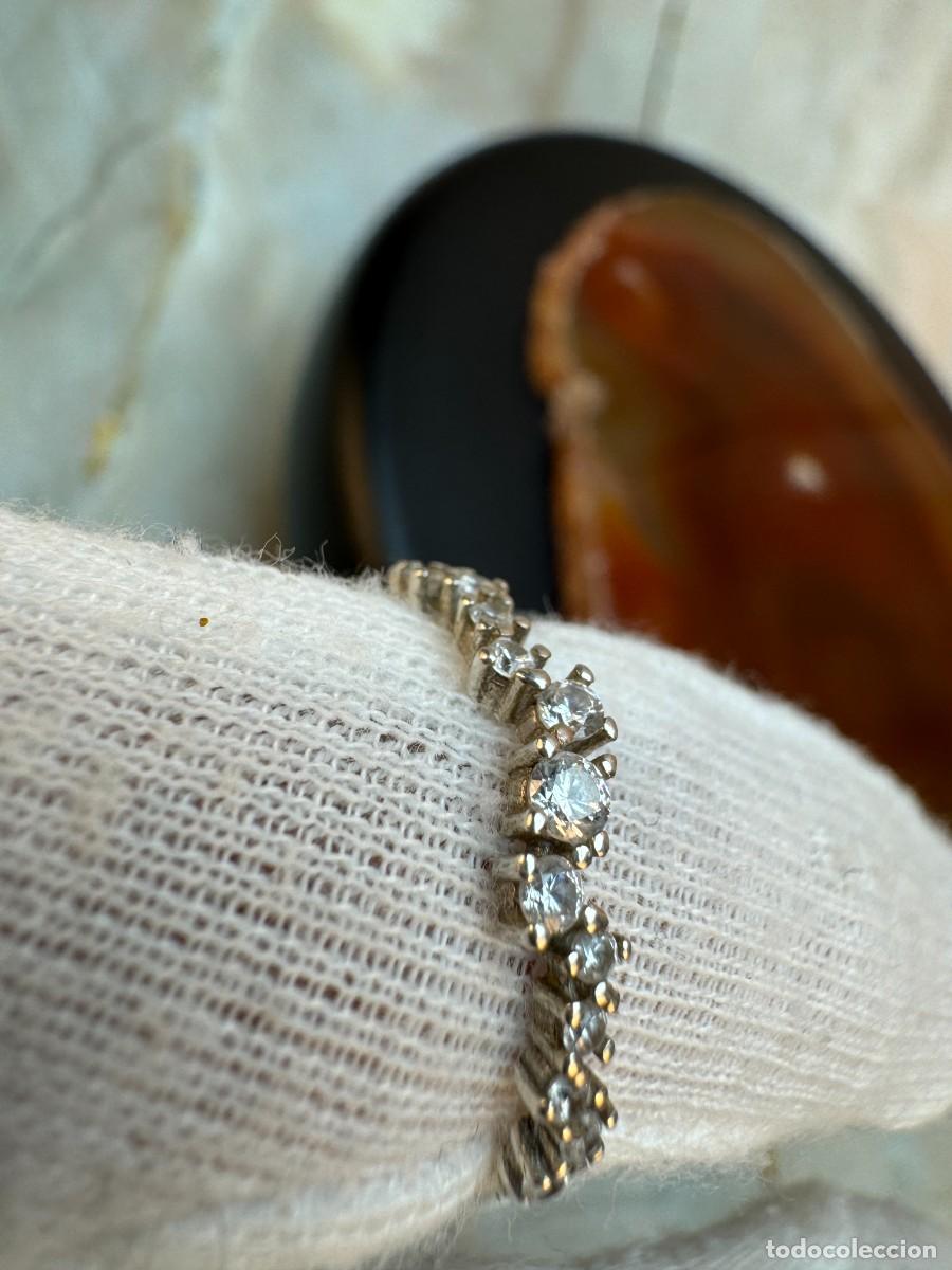Joyeria: Anillo vintage de plata con el sello 925 - Foto 7