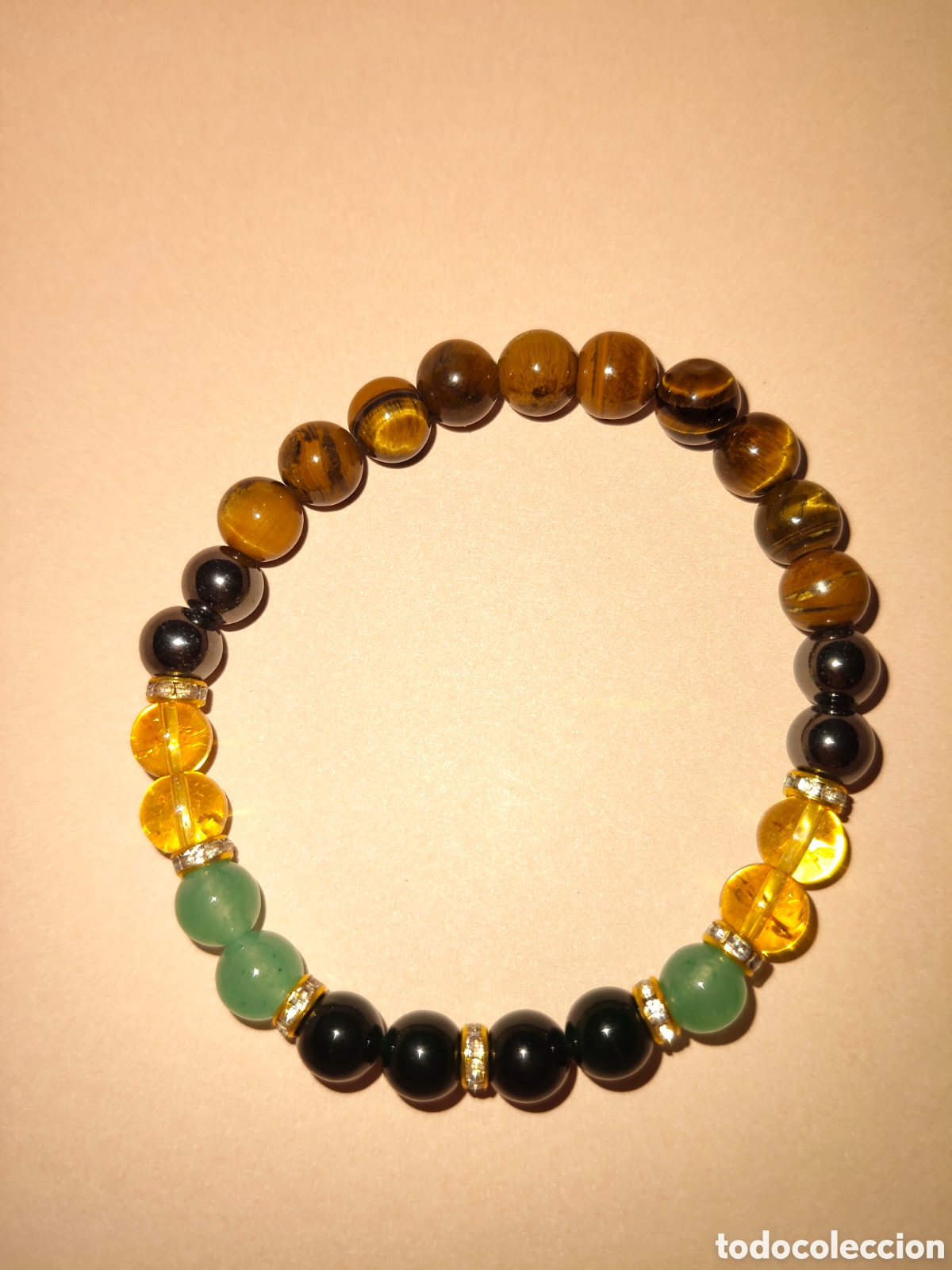 Joyeria: Pulsera de piedras naturales variadas energ&iacute;as positivas