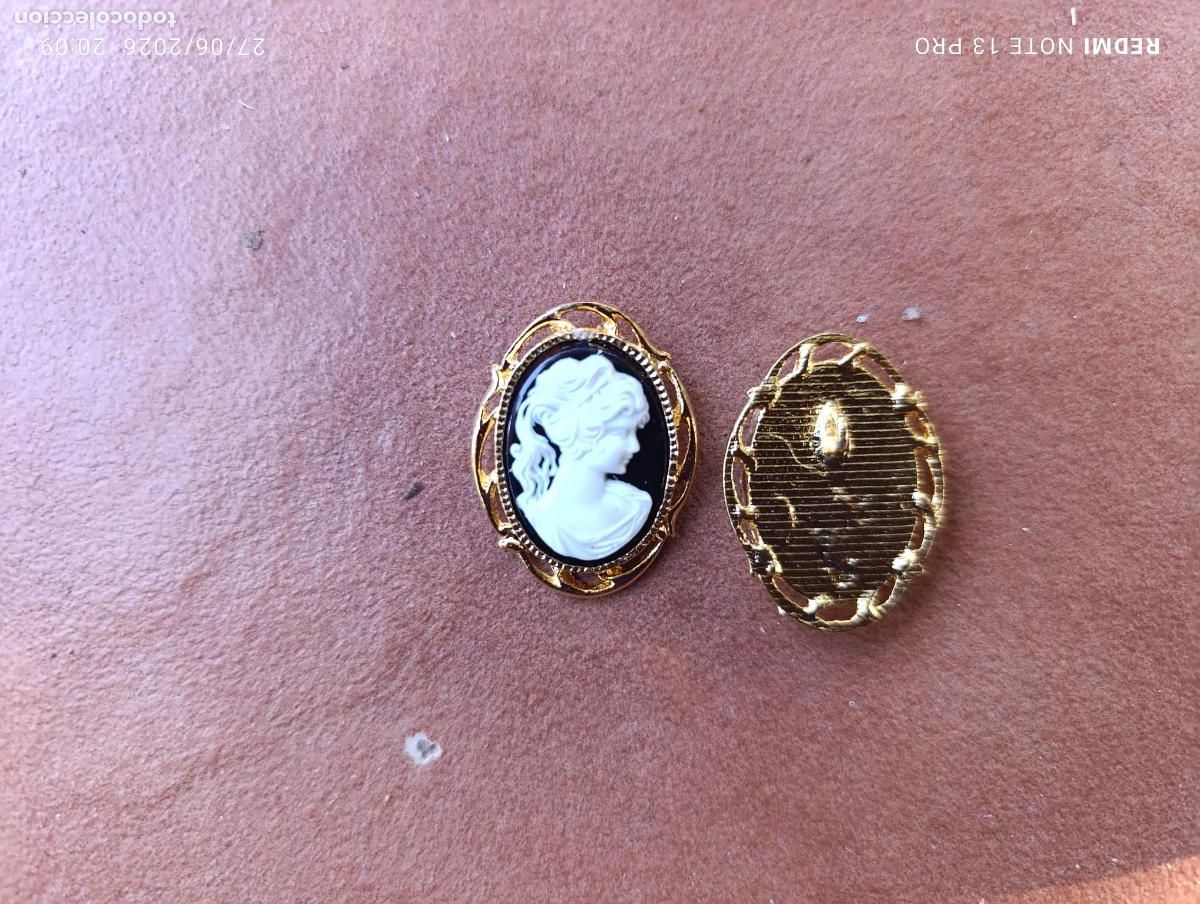 Joyeria: Antiguo Broche Tipo Camafeo Neoclasico. - Foto 2