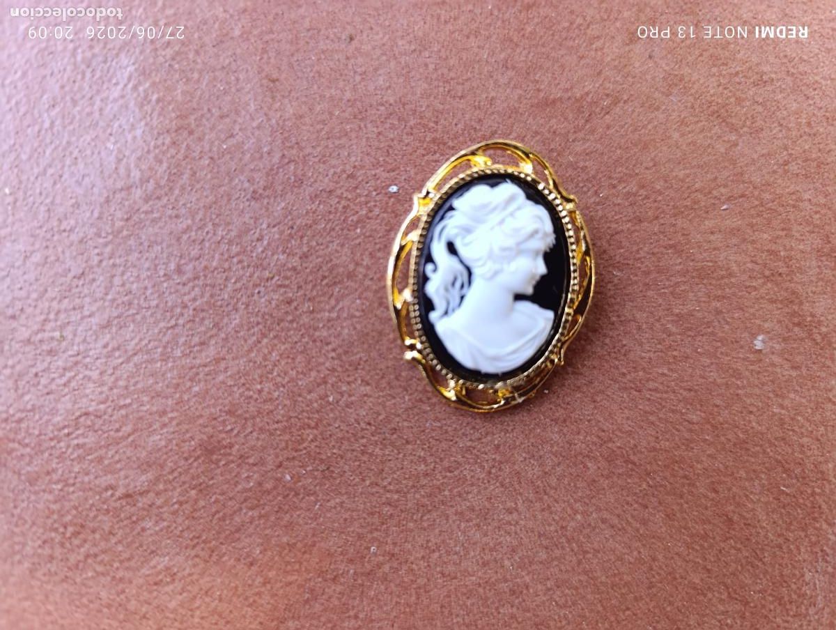 Joyeria: Antiguo Broche Tipo Camafeo Neoclasico. - Foto 1