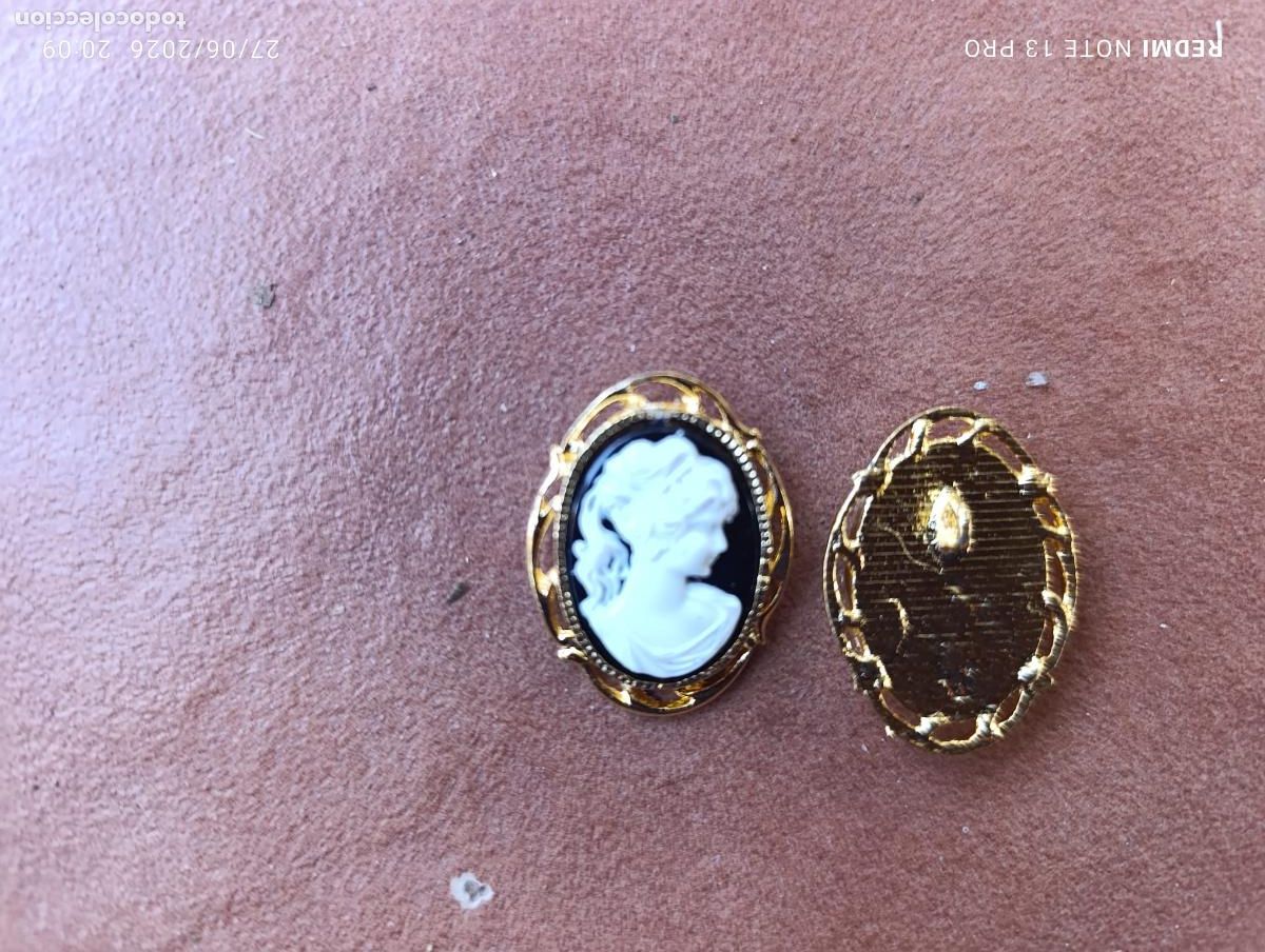 Joyeria: Antiguo Broche Tipo Camafeo Neoclasico. - Foto 1
