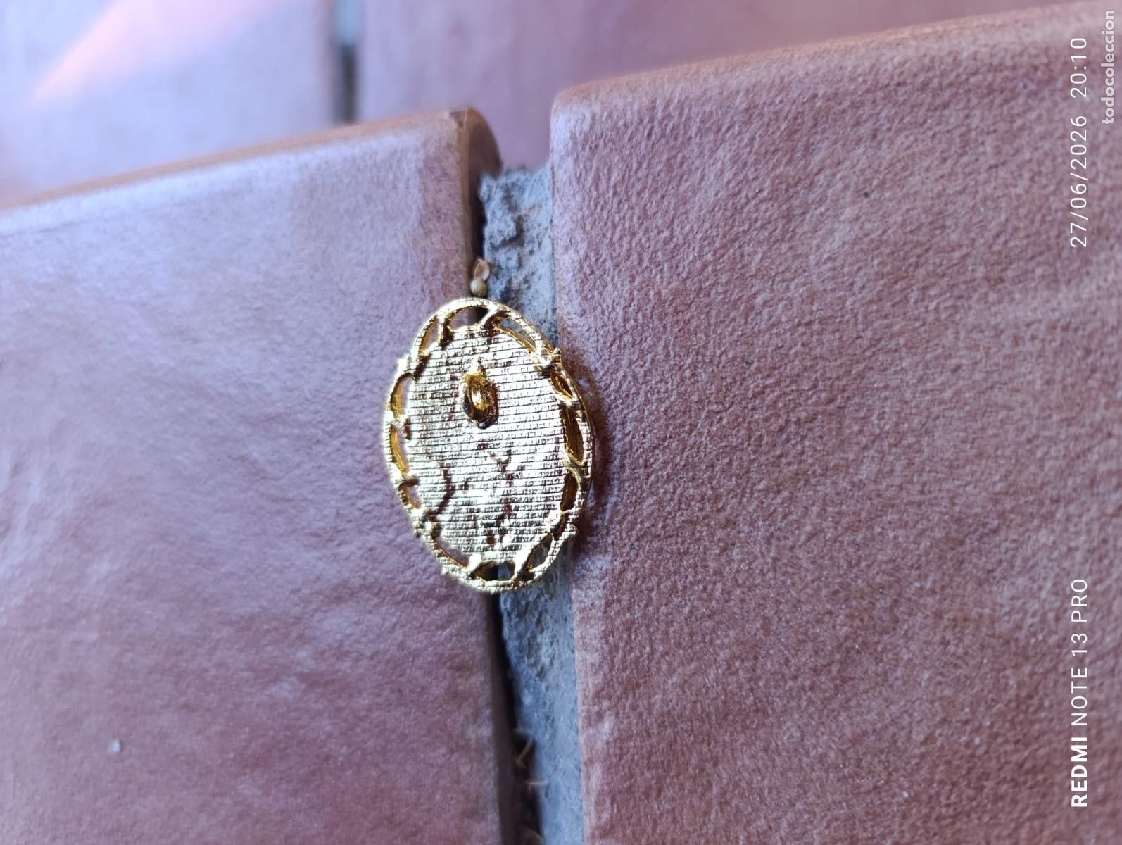 Joyeria: Antiguo Broche Tipo Camafeo Neoclasico. - Foto 2
