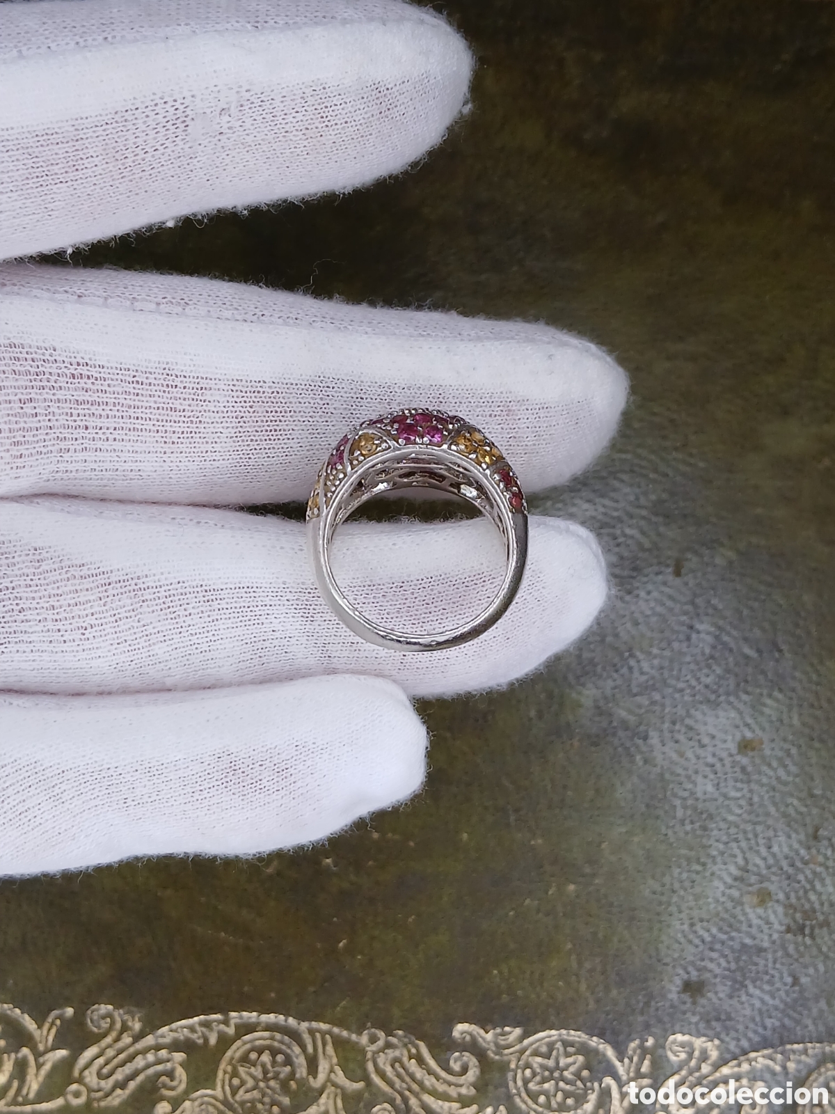 Joyeria: L202J7.Anillo de plata para dama - Foto 3