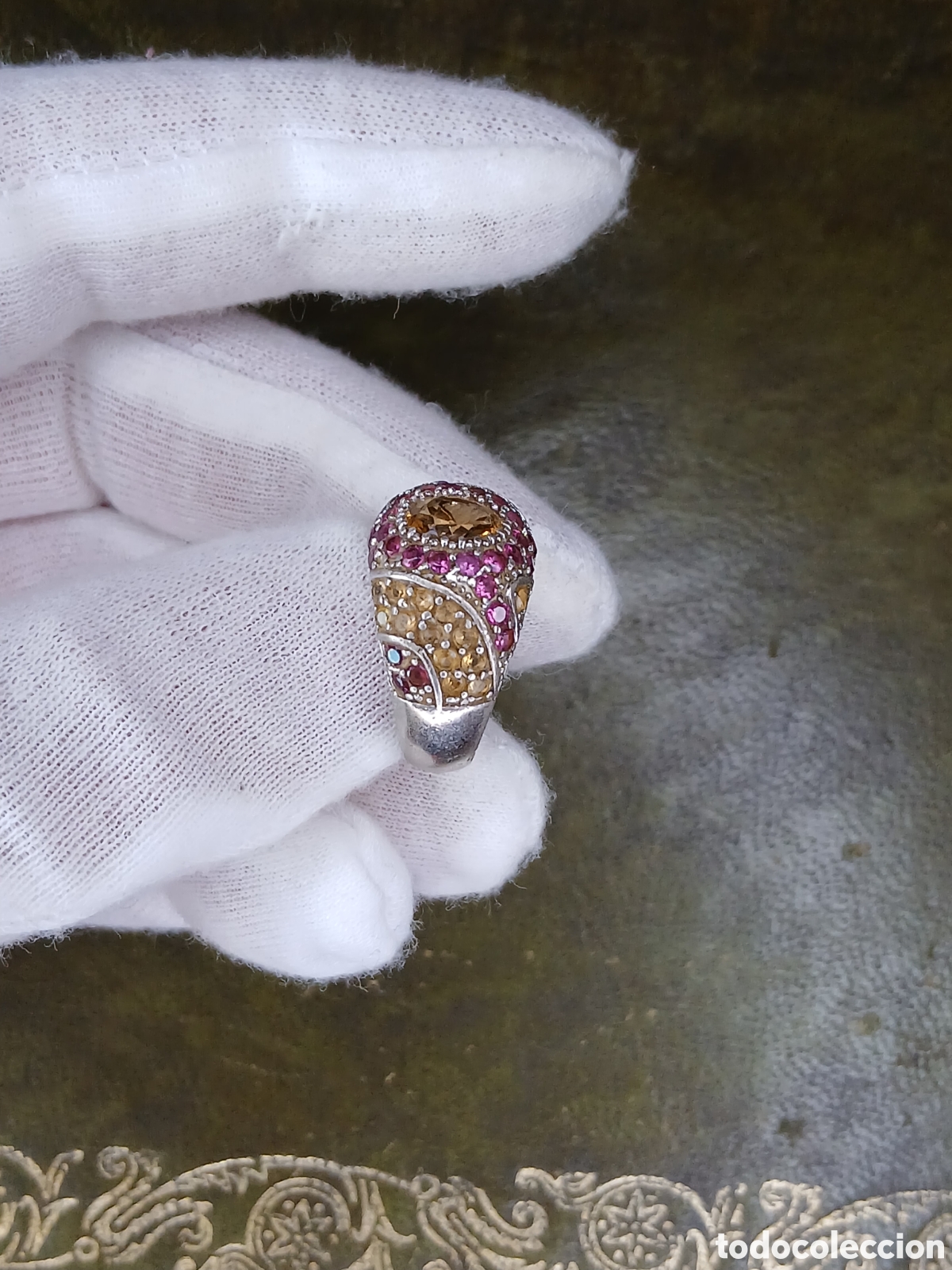 Joyeria: L202J7.Anillo de plata para dama - Foto 4