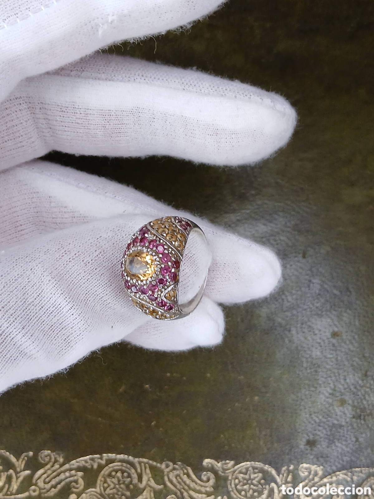Joyeria: L202J7.Anillo de plata para dama - Foto 5