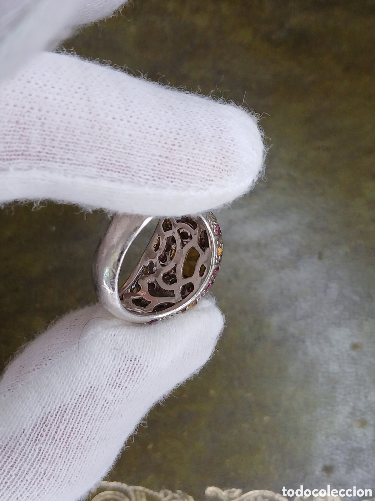 Joyeria: L202J7.Anillo de plata para dama - Foto 6