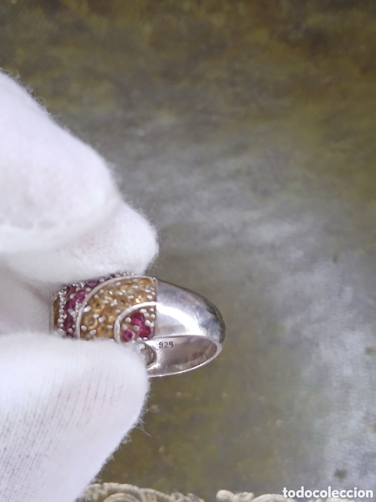 Joyeria: L202J7.Anillo de plata para dama - Foto 7