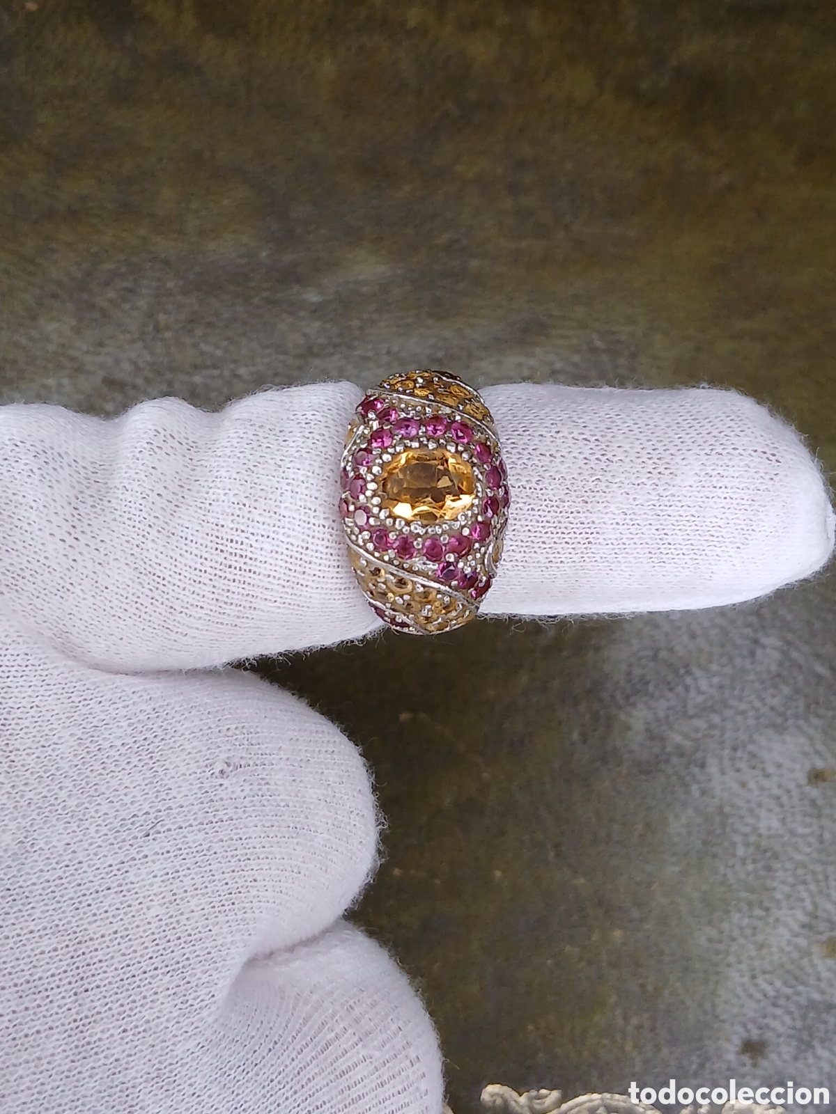 Joyeria: L202J7.Anillo de plata para dama - Foto 8