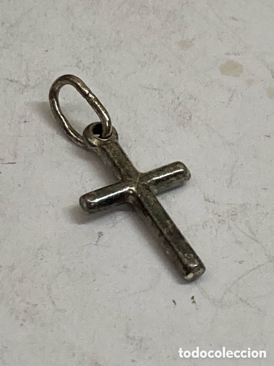 Joyeria: Cruz de plata religiosa C629