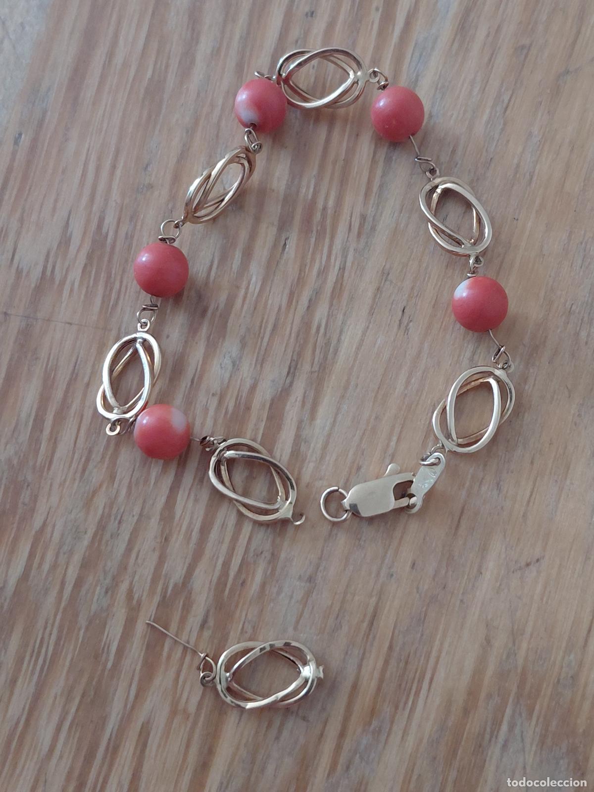 Joyeria: Pulsera de corales de oro de 18k - Foto 1