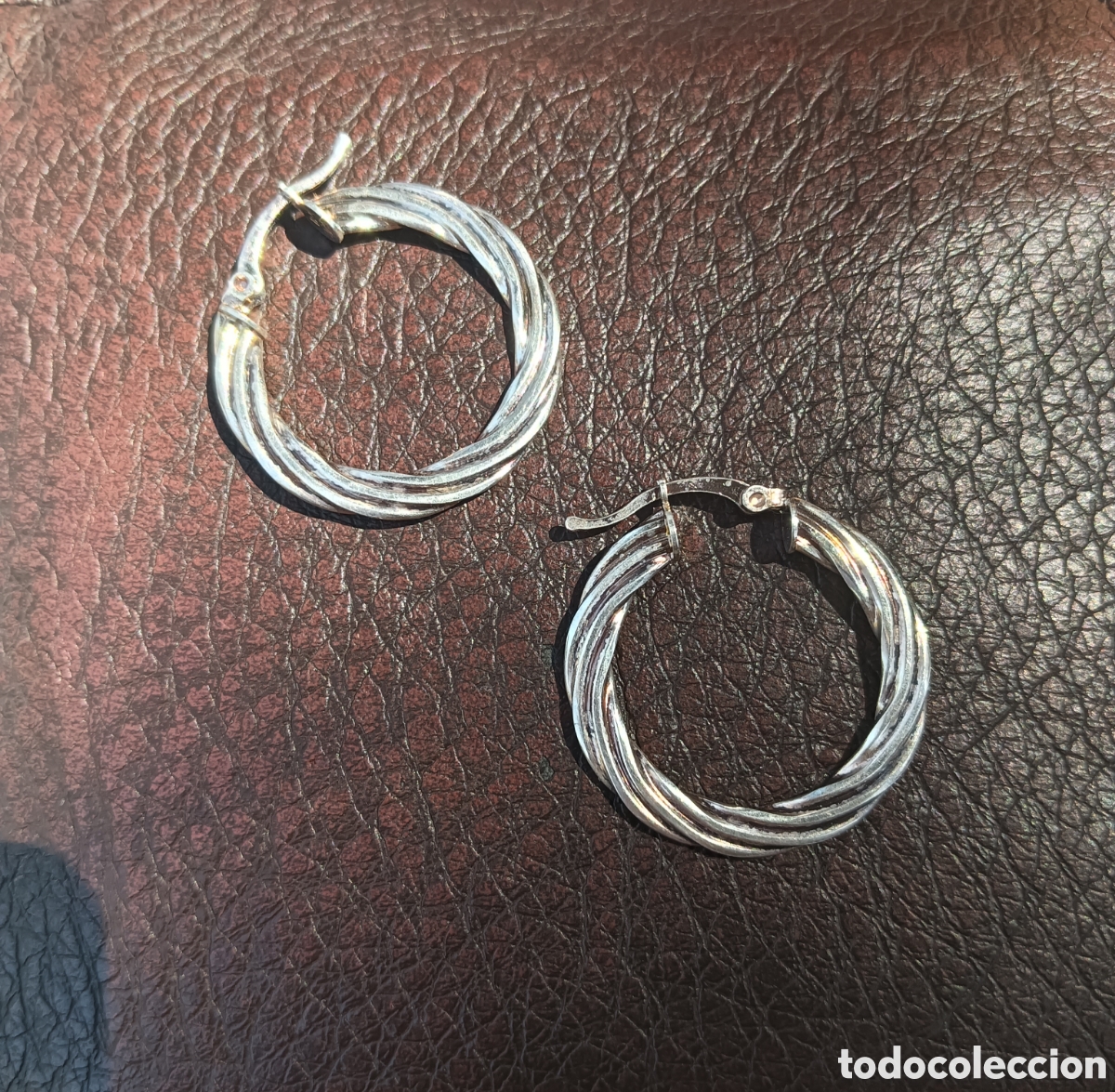 Joyeria: Pendientes de plata y oro