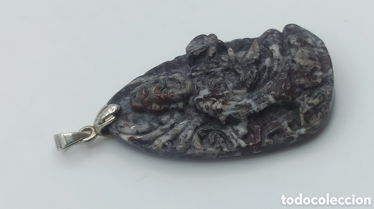 Joyeria: Colgante Buda Jaspe Cebra - Foto 3