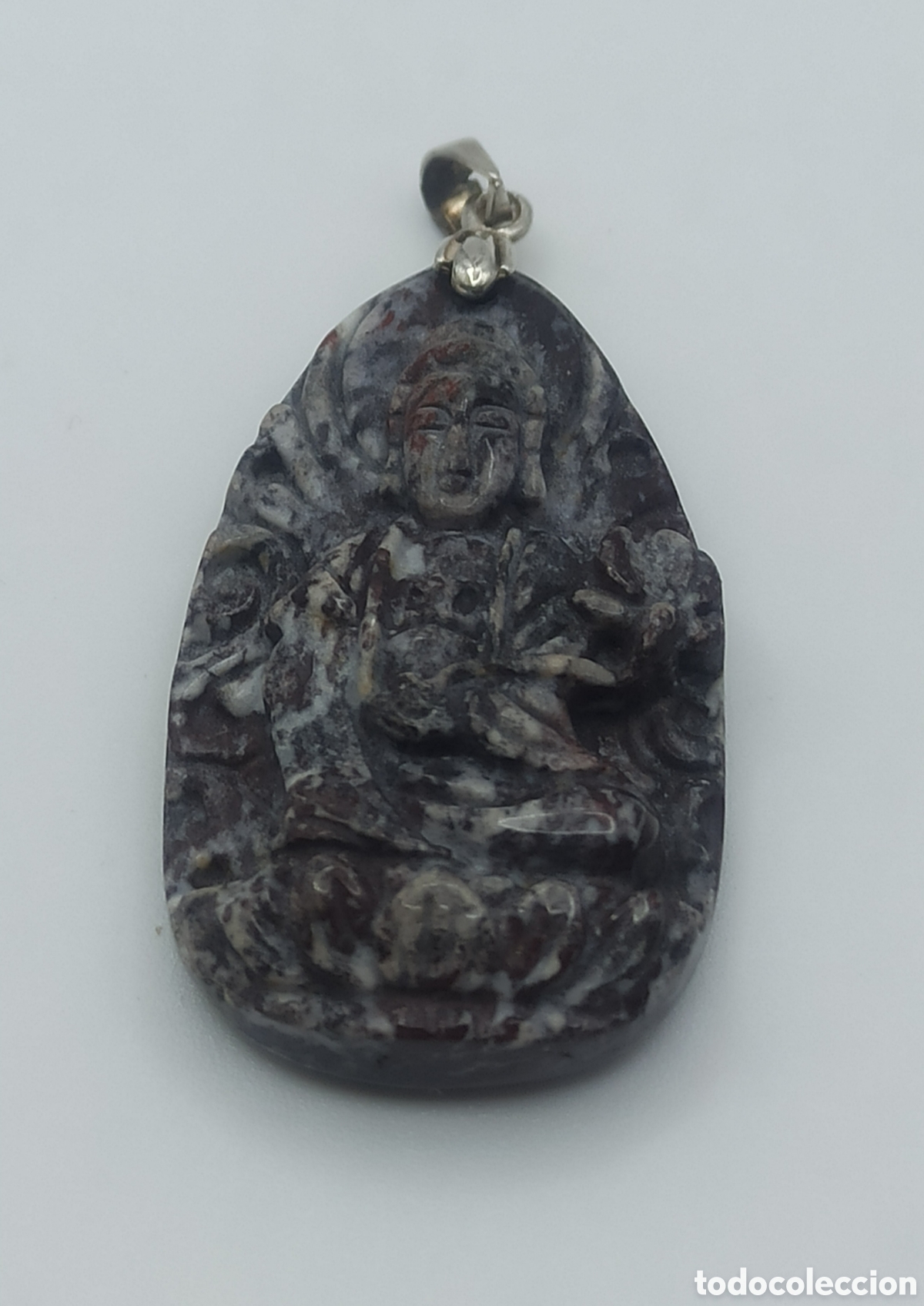 Joyeria: Colgante Buda Jaspe Cebra