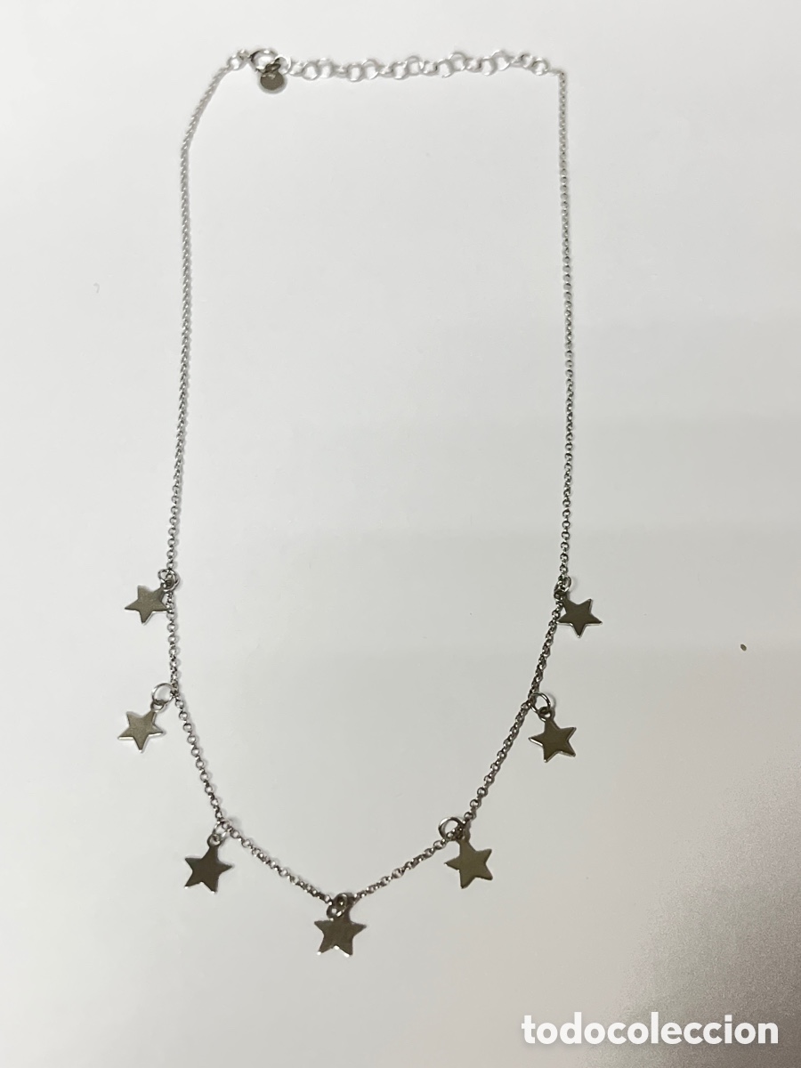 Joalharia: Gargantilla con colgantes de estrellas en plata /CC481