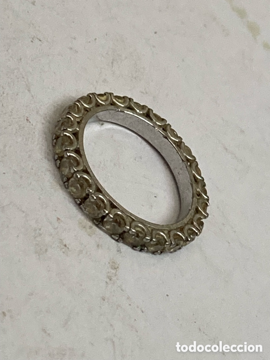 Joyeria: Anillo de plata engastado S509