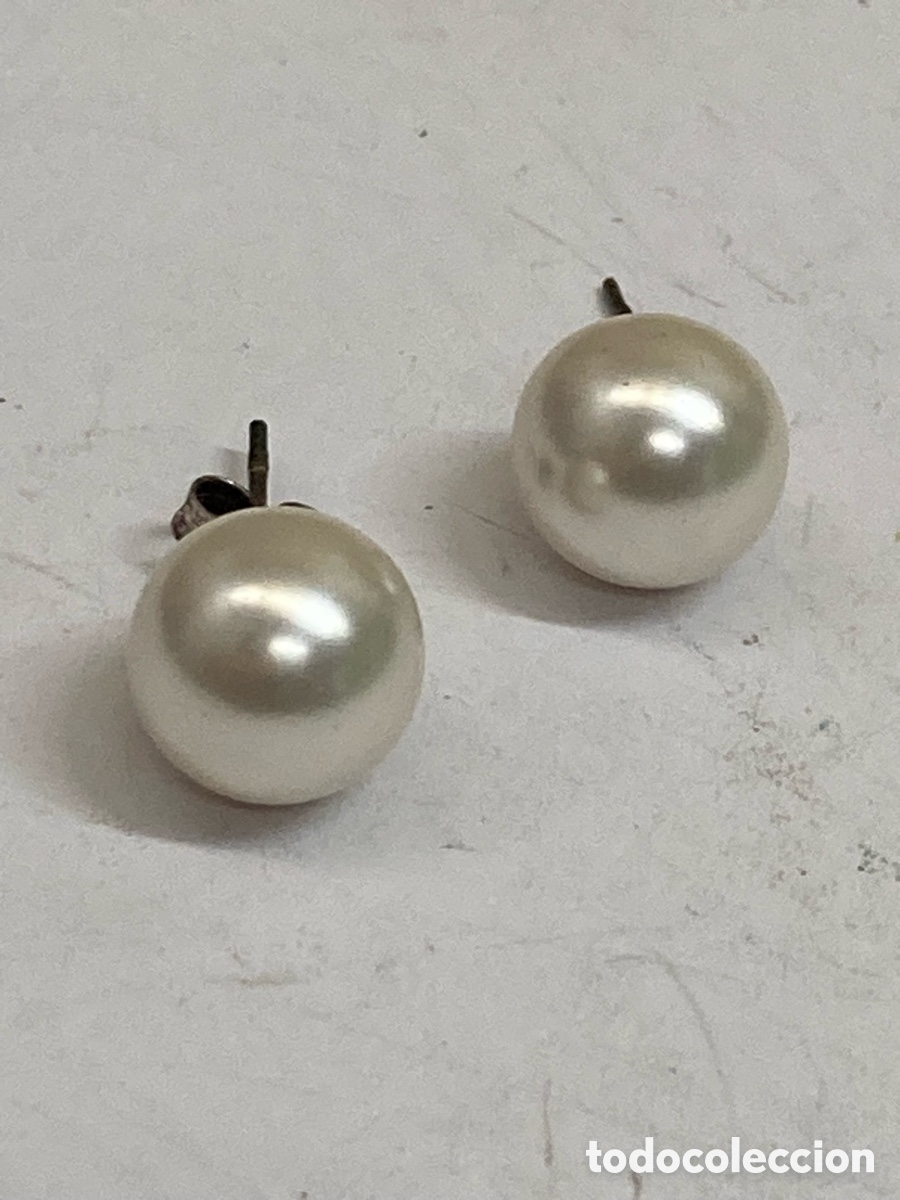 Joyeria: Pendientes de plata y perlas P506 - Foto 1