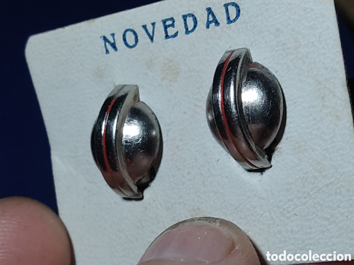 Joyeria: Antiguos pendientes de pinza. - Foto 5