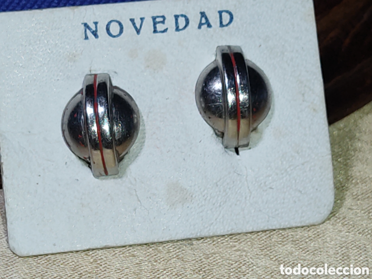 Joyeria: Antiguos pendientes de pinza. - Foto 1