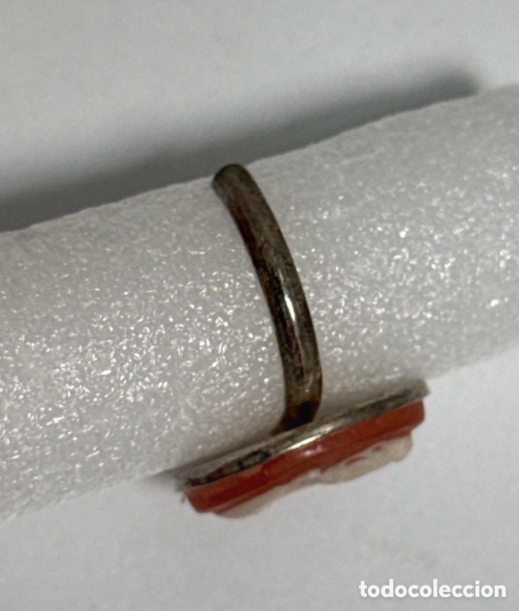 Joyeria: Anillo ajustable con camafeo (A15) - Foto 4