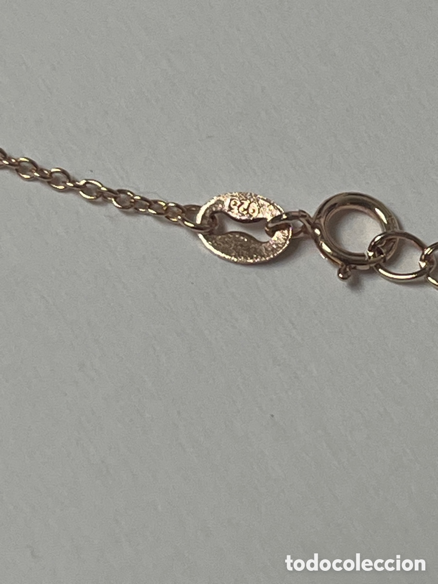 Joyeria: Collar de plata oro rosa /CC480 - Foto 3