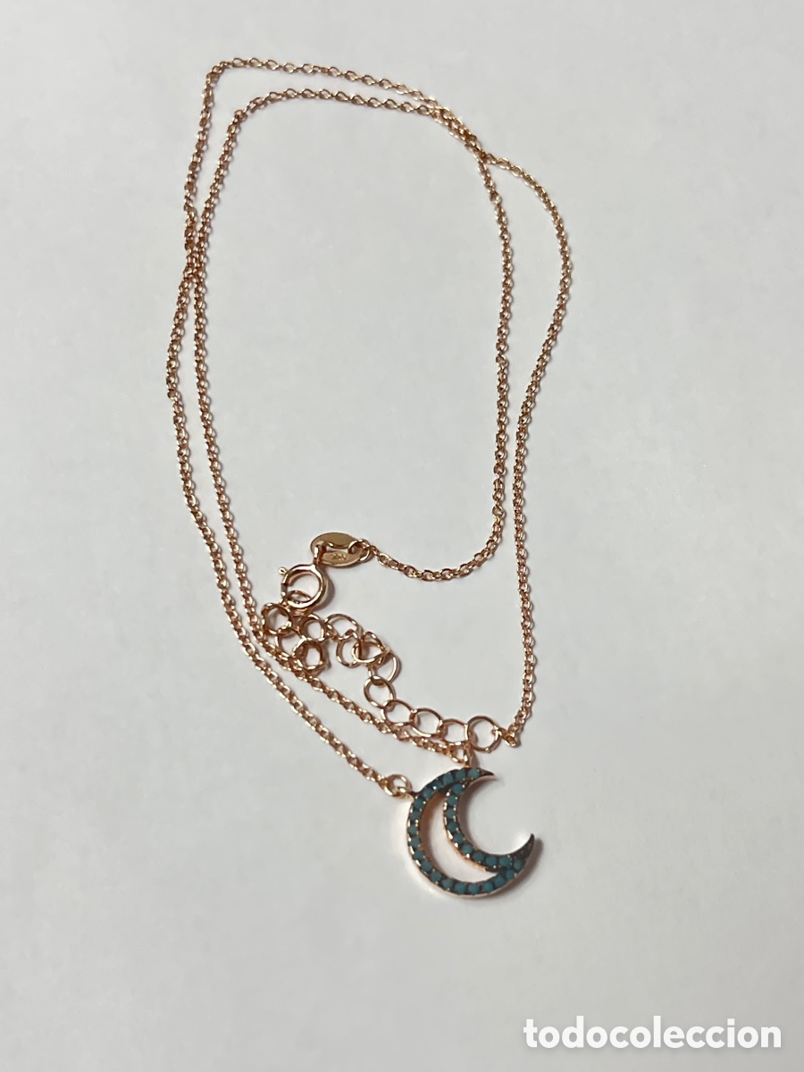 Joyeria: Collar de plata oro rosa /CC480 - Foto 1