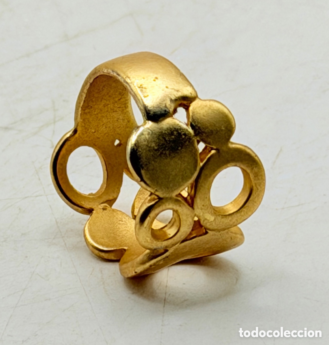 Joyeria: Anillo de Dise&ntilde;o Dorado - Foto 5