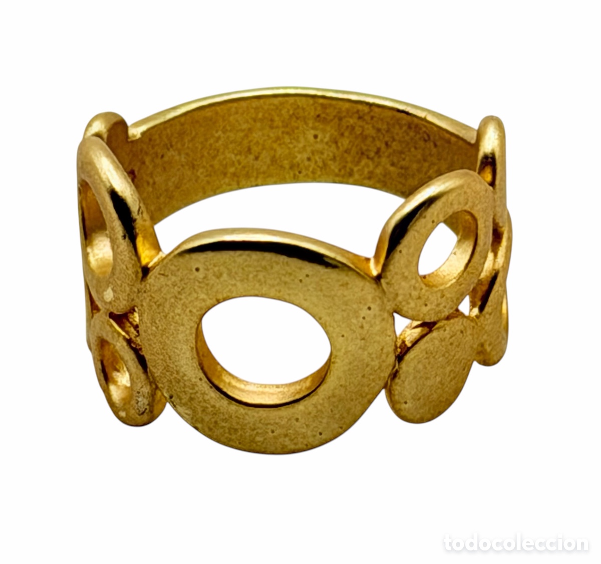 Joyeria: Anillo de Dise&ntilde;o Dorado