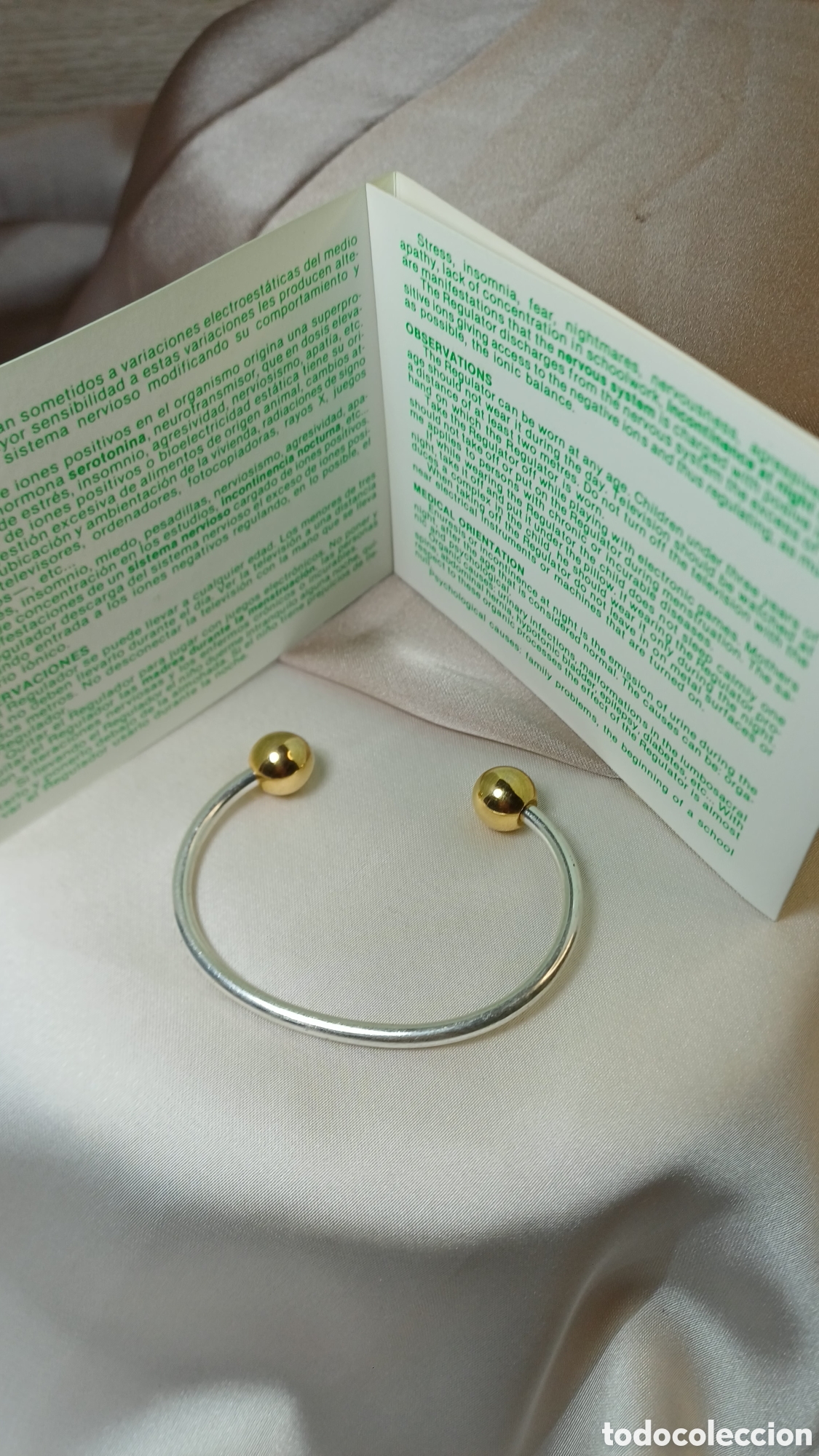 Joyeria: Brazalete Vintage 90s Terap&eacute;utico - Foto 3
