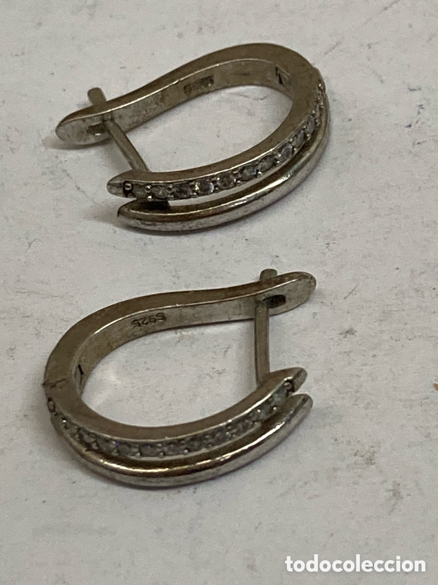 Joyeria: Pendientes de plata P508