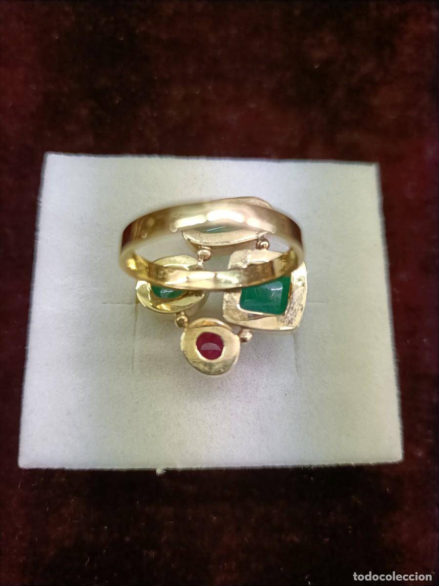 Joyeria: Anillo en oro amarillo de 18k - Foto 2