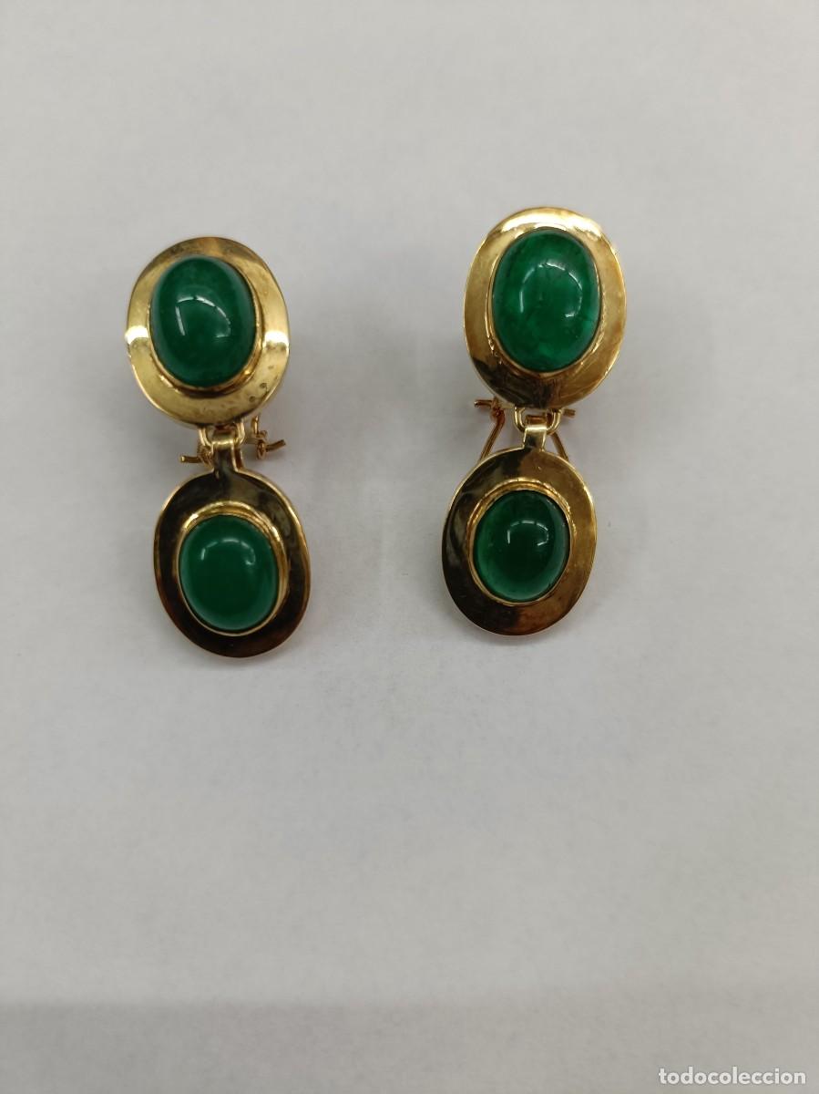 Joyeria: Pendientes dia y noche en oro 18k - Foto 2
