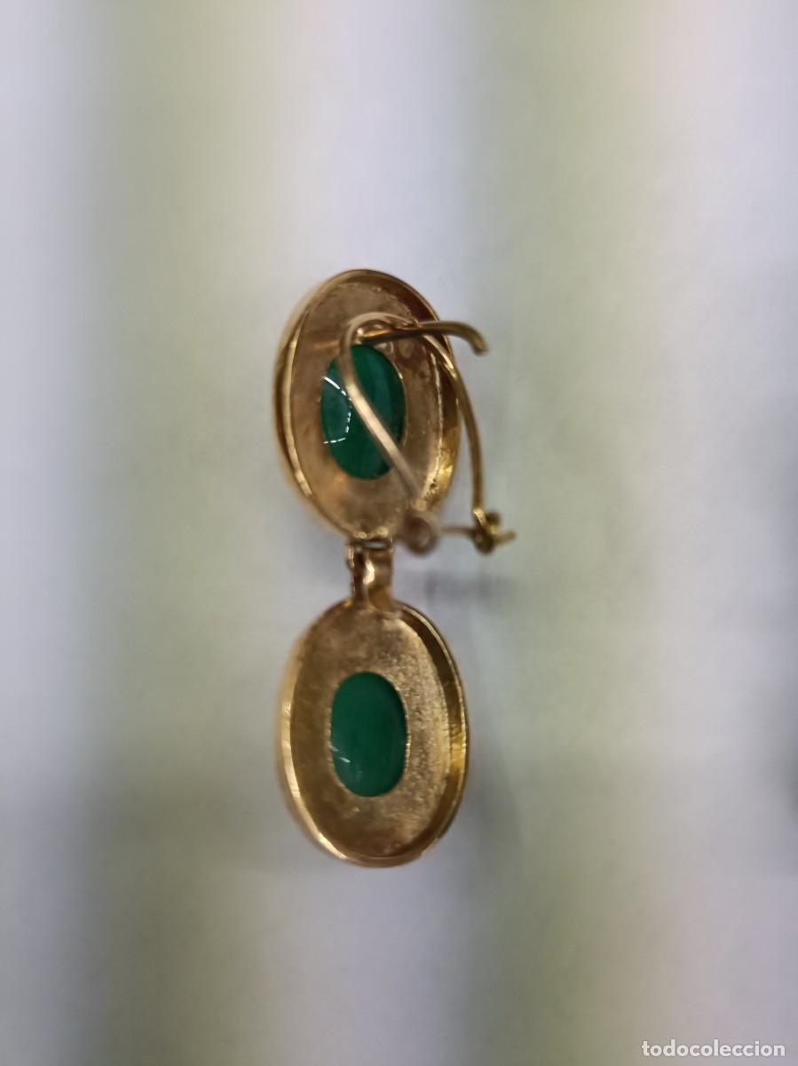 Joyeria: Pendientes dia y noche en oro 18k - Foto 3