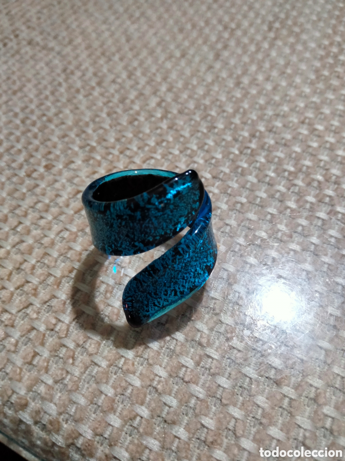 Joyeria: Anillo cristal Murano talla L - Foto 2