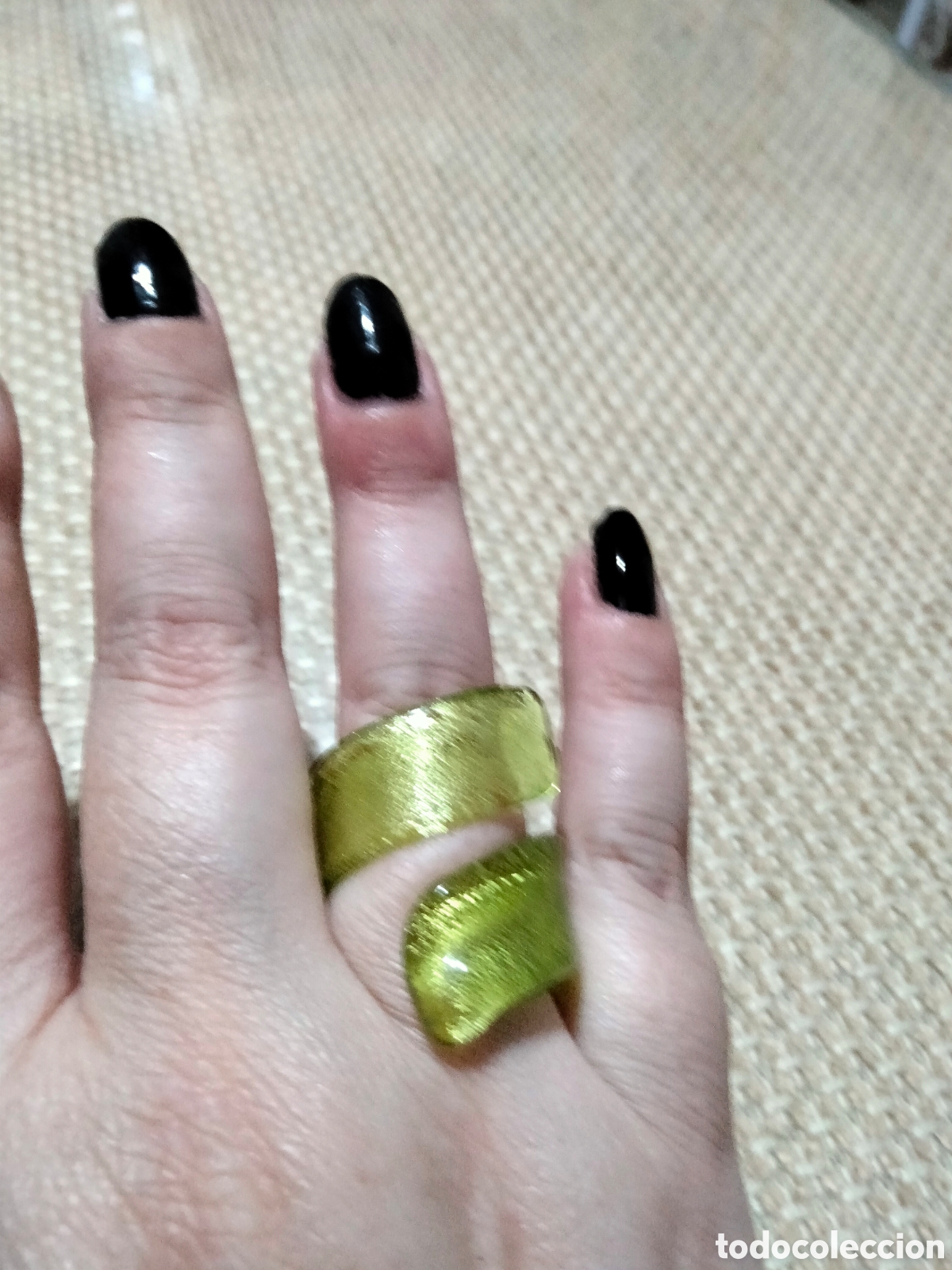 Joyeria: Anillo cristal murano talla S y L