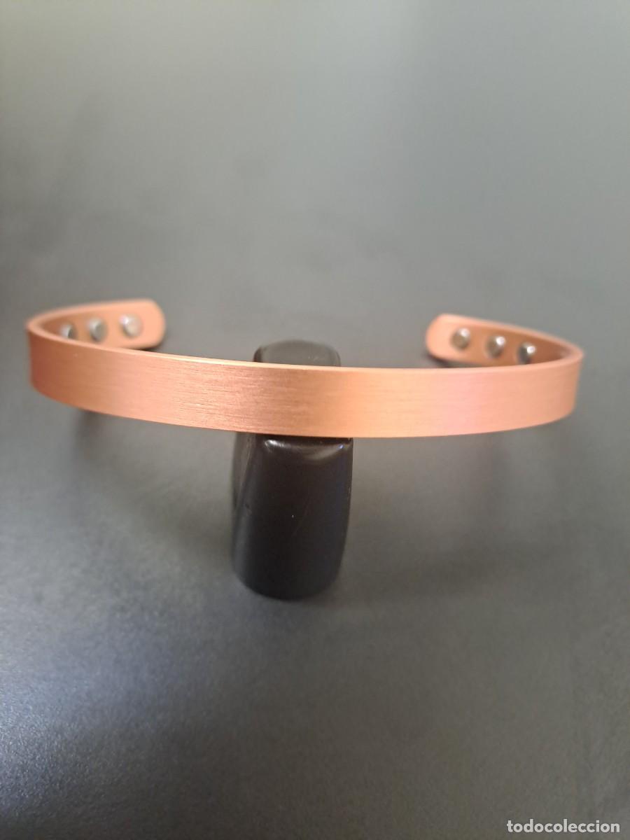 Joyeria: Pulsera magn&eacute;tica terap&eacute;utica de cobre real, nueva