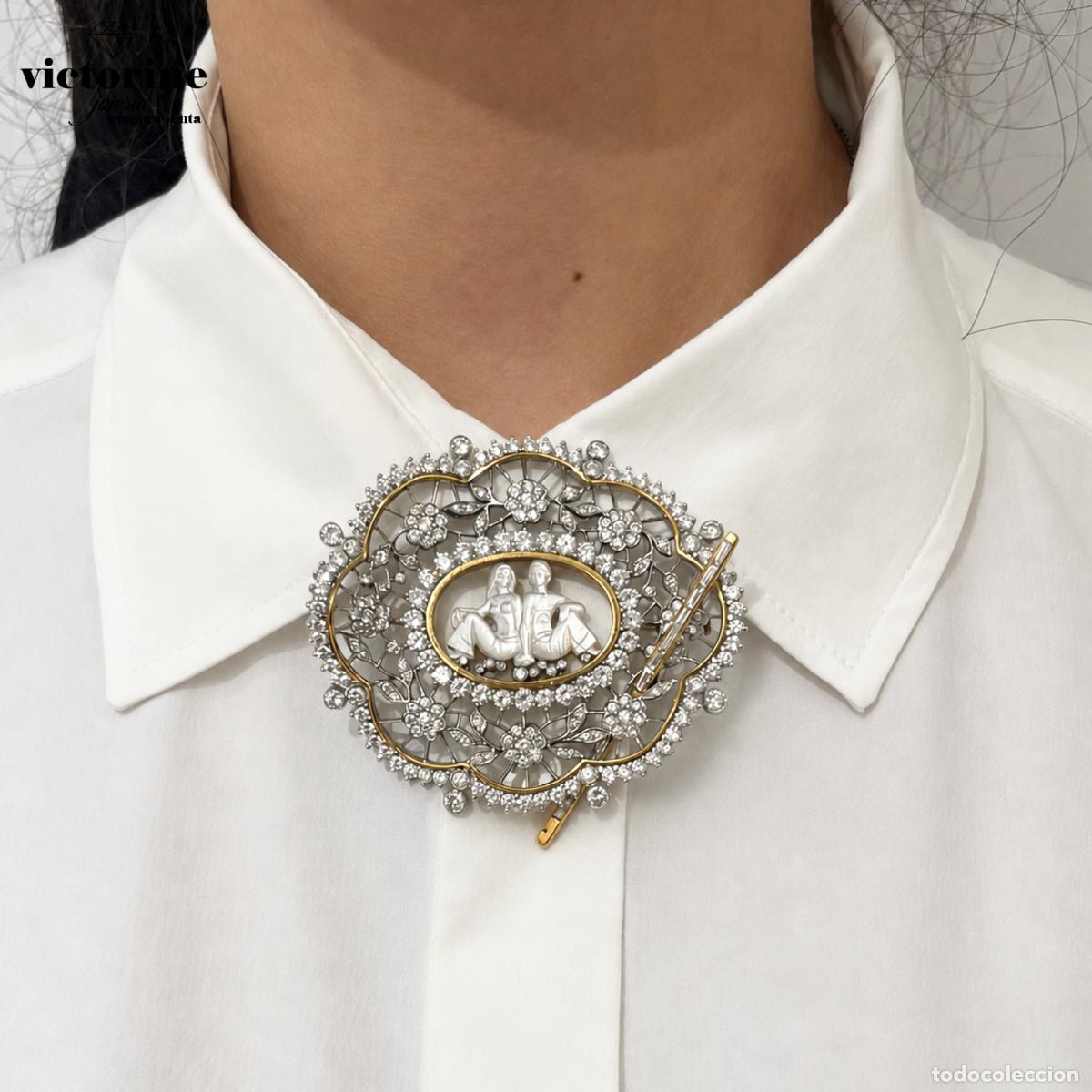 Joyeria: Broche Puig Doria de los a&ntilde;os 1991