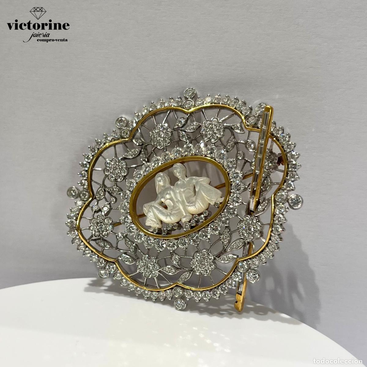 Joyeria: Broche Puig Doria de los a&ntilde;os 1991 - Foto 2