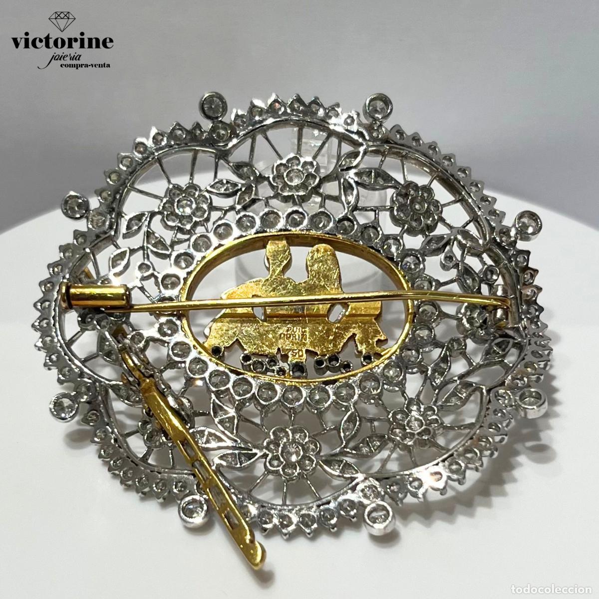 Joyeria: Broche Puig Doria de los a&ntilde;os 1991 - Foto 4