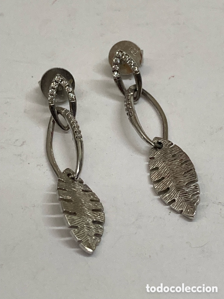 Joyeria: Pendientes de plata P509