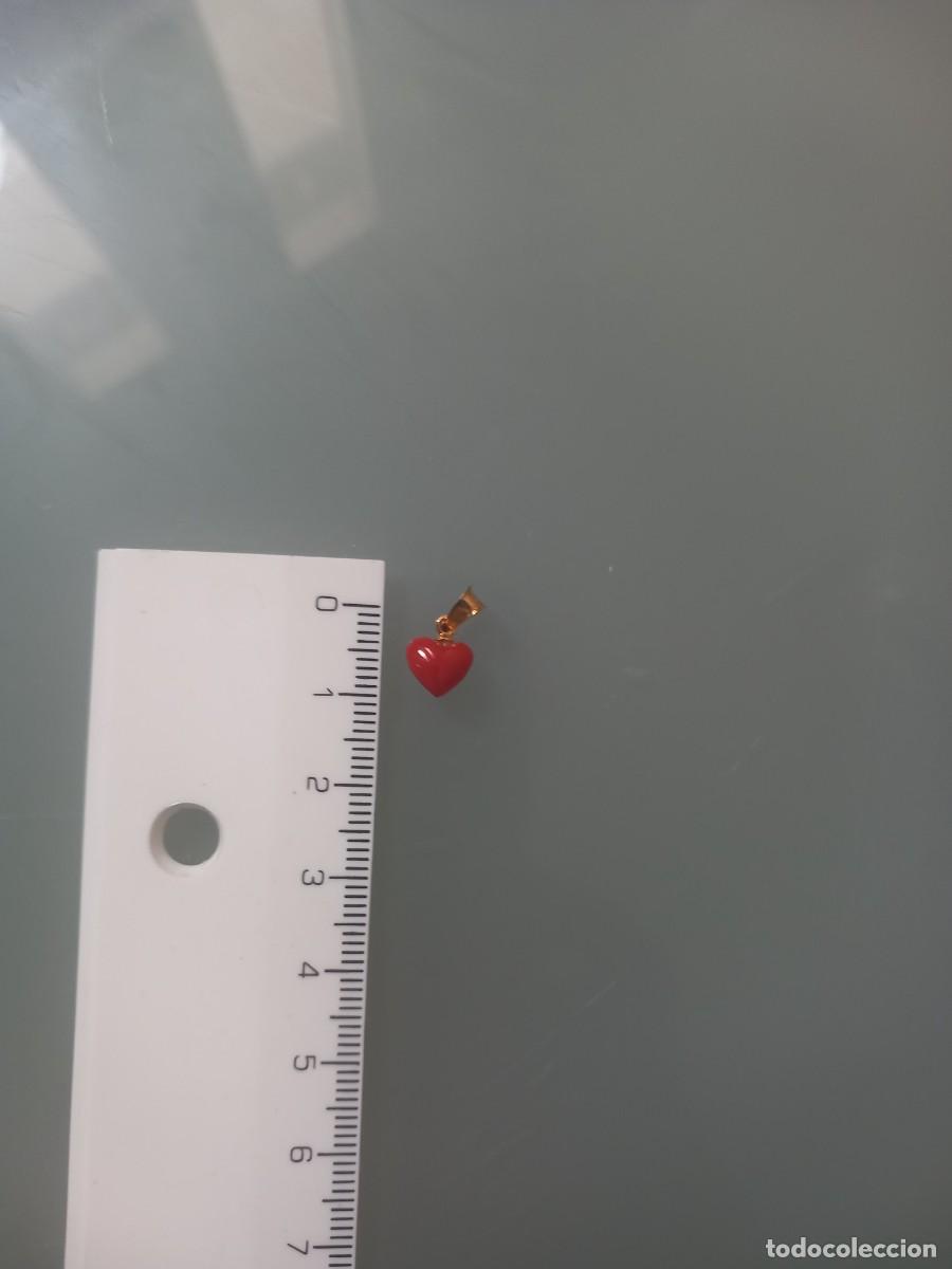 Joyeria: COLGANTE CORAZ&Oacute;N DE CORAL - Foto 2