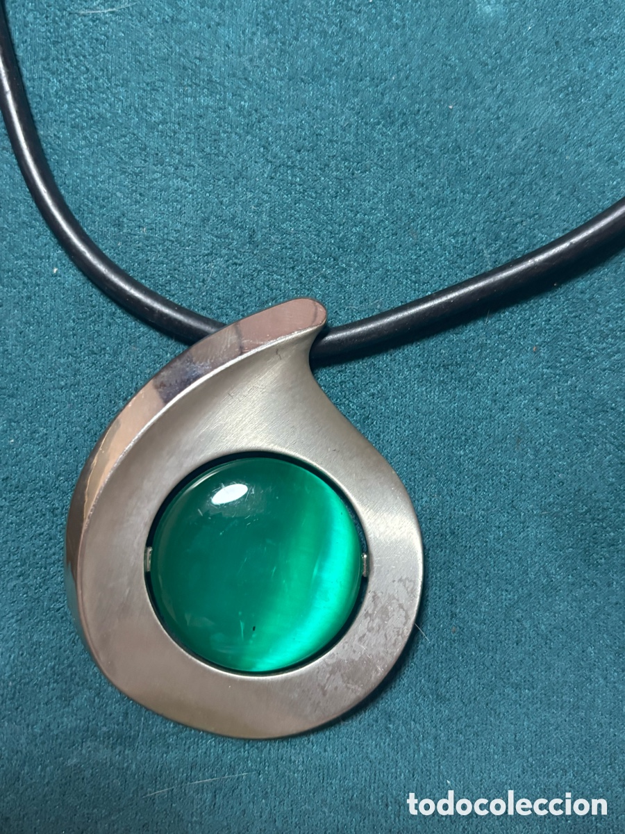 Joyeria: Colgante metal plateado cord&oacute;n - Foto 2