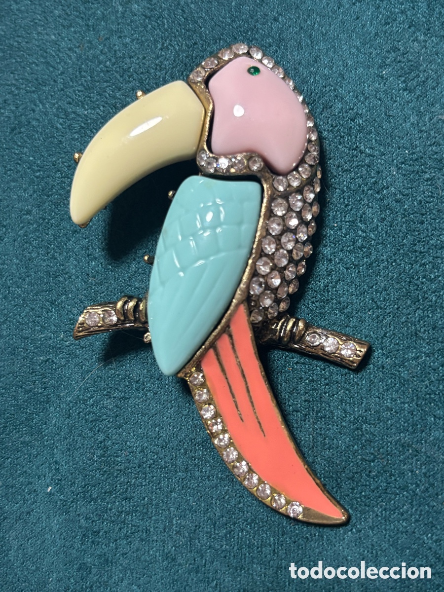Joyeria: Broche de bisuter&iacute;a vintage