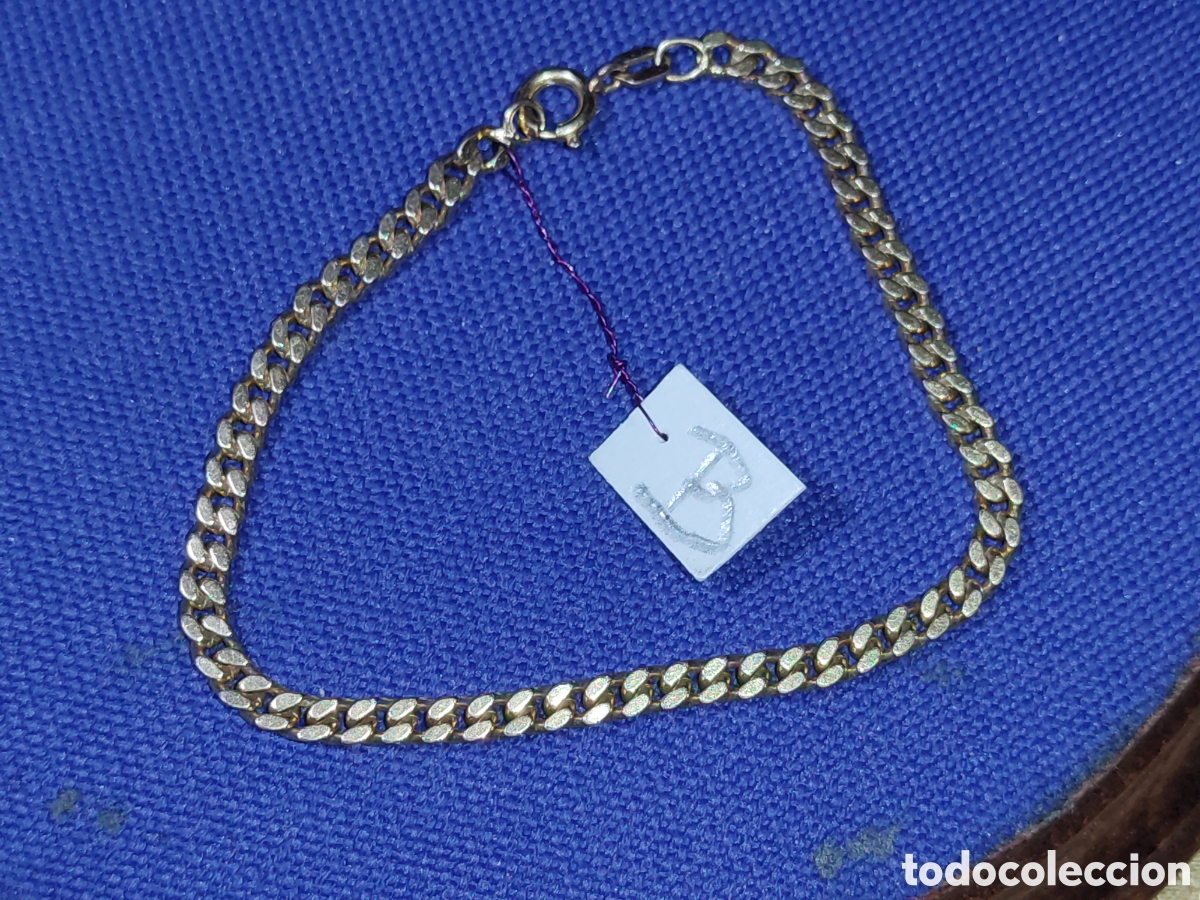Joyeria: Bonita pulsera con ba&ntilde;o de oro contrastado,nueva.Vintage.*B*