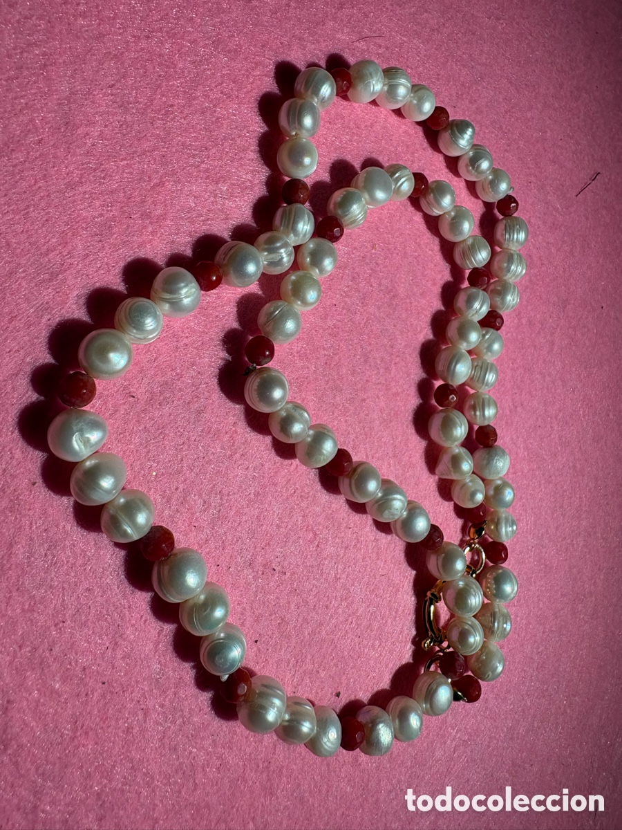 Joyeria: Antiguo collar de perlas (A1)