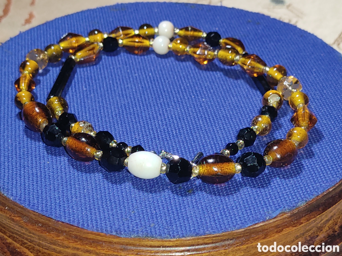 Joyeria: Collar de cristal de Murano.Vintage. - Foto 4