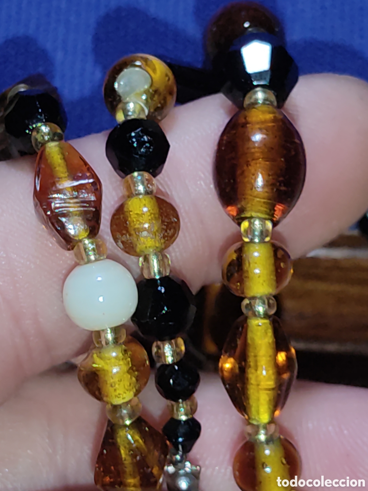 Joyeria: Collar de cristal de Murano.Vintage. - Foto 7
